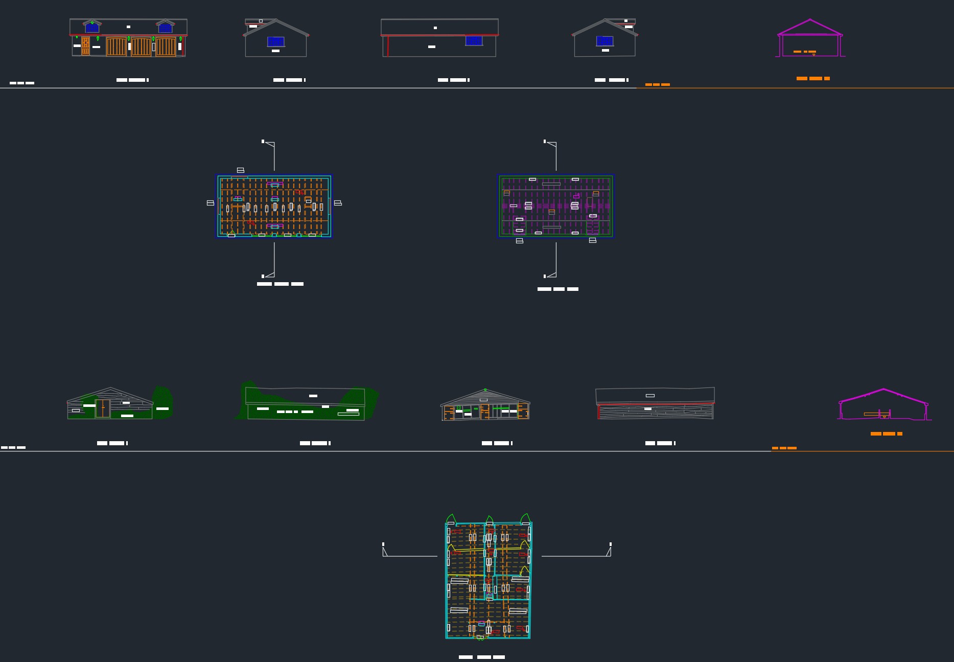 Measured building survey elevations – Solihull