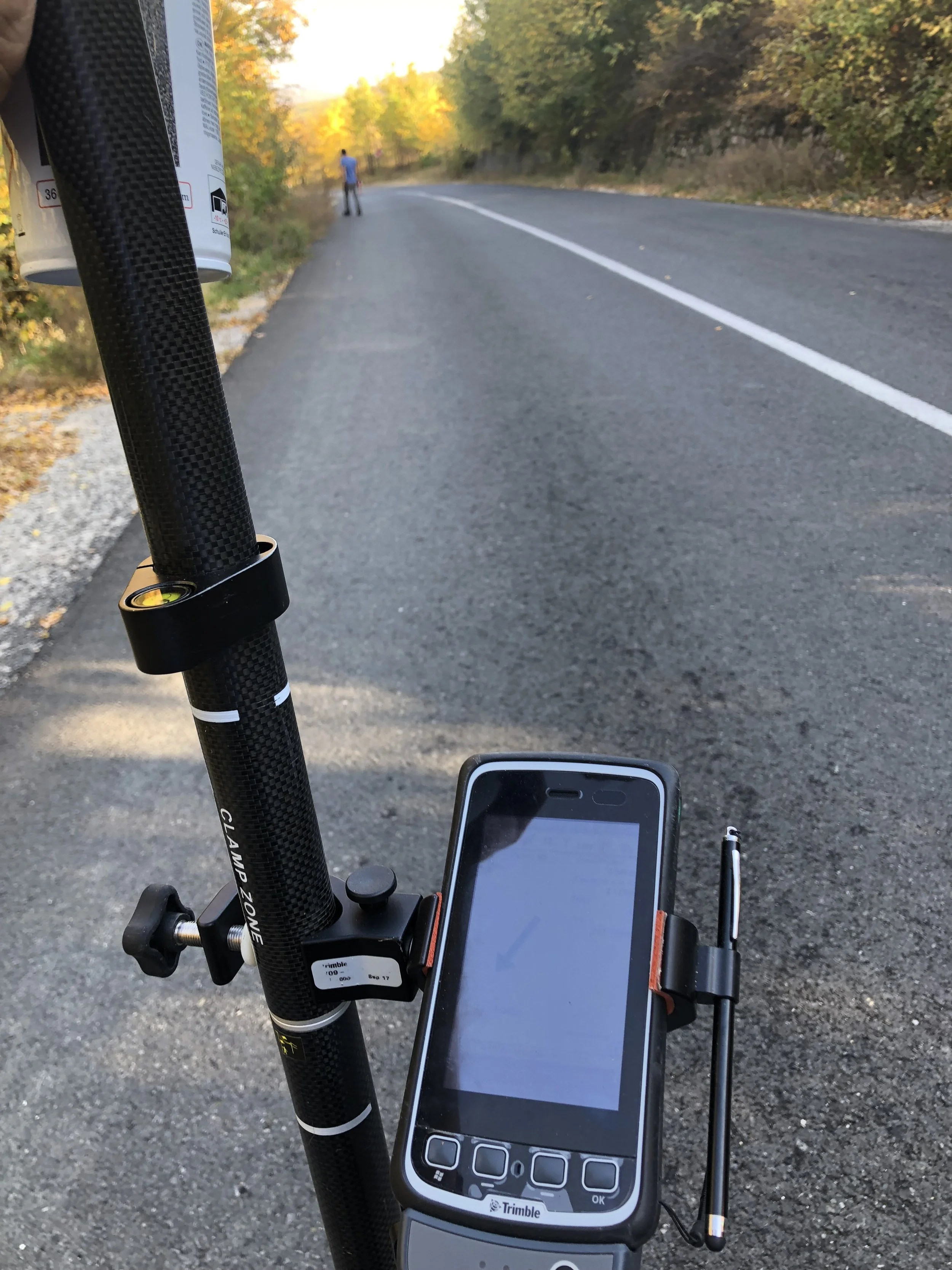 GNSS measurements on site